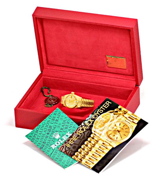 Foto 6 - Damen Diamant-Gold Rolex Oyster Perpetual Date, U1366